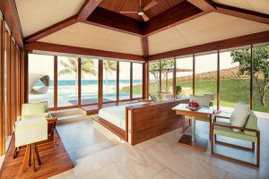 Phòng khách của biệt thự tại Fusion Maia