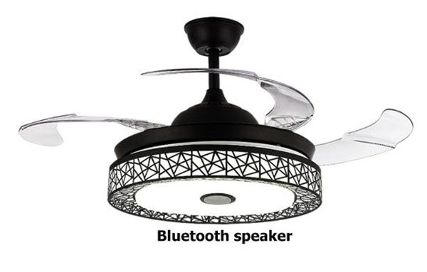 Quạt đèn trần kết nối Bluetooth nghe nhạc