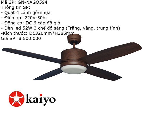 Quạt trần trang trí đẹp