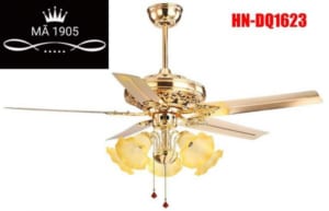 5 mẫu quạt trần sang trọng